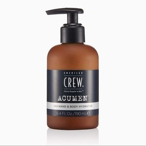 ❣️4/$25❣️ AMERICAN CREW ACUMEN 24H Hand & Body Hydrator